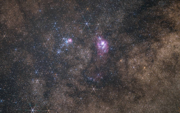 istock Triffid Nebular And Lagoon Nebula 1388196401
