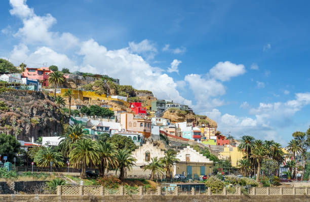istock Landscape withTelde village, Gran Canaria 1388197288