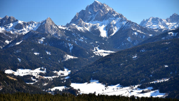 istock Winter in the Durrenstein valley 1388201436