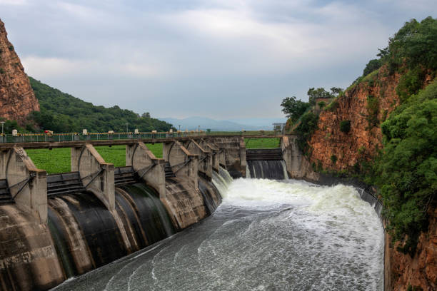 istock Spillway of the Hartebeesport dam 1388209909