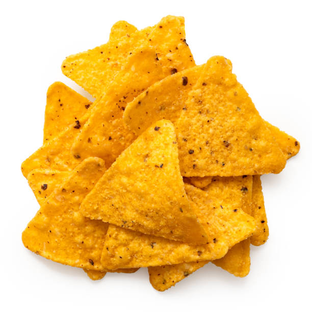 istock Pile of tortilla chips from above. 1388210346
