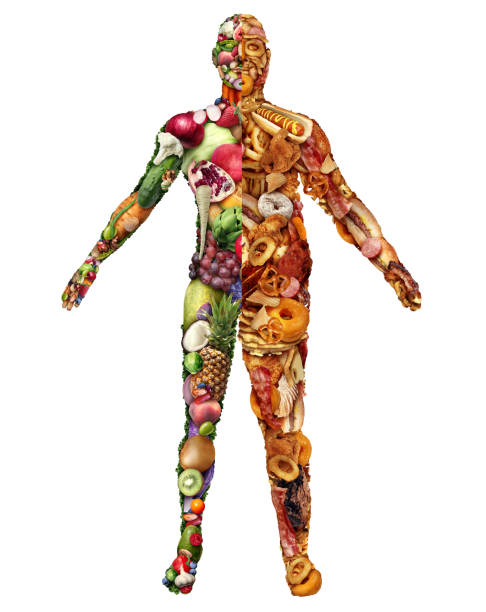 istock Healthy And Unhealthy Eating 1388211081