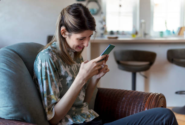 istock A visually impaired young woman  using smart phone. 1388212849