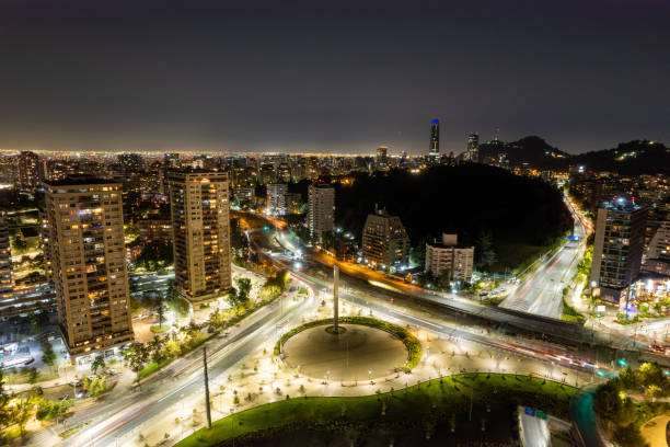 istock Santiago de Chile at night 1388213290