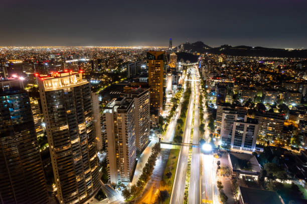 istock Santiago de Chile at night 1388213337
