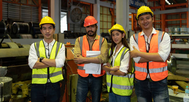 istock Engineering team leader Is advising the technician team and the quality inspection team. 1388214837