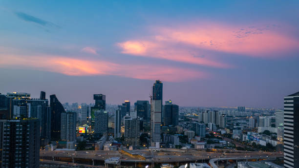 istock aerial view cityscape concept or abstract of advanced innovation 1388215483