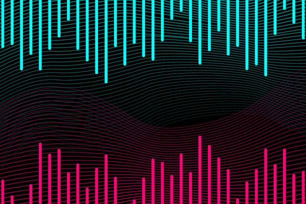 istock Colored modern background in the style of the social network. Digital background. Stream cover. Social media concept. Vector illustration 1388218561