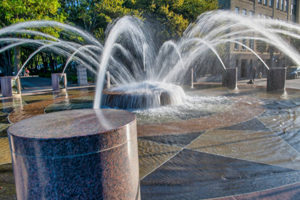 istock Fountain in Charleston, South Carolina. 1388239371