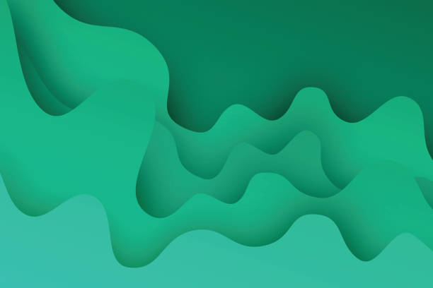 istock Abstract shapes concept design background. Abstract wave shapes background.  Abstract shapes background. Vector illustration stock illustration 1388239536