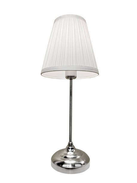istock Table lamp, lamp shade isolated on the white background (Clipping Path) 1388250836