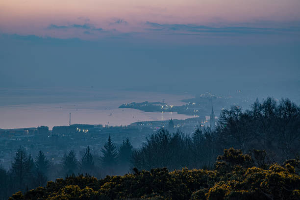 istock craigs top view sunrise Greenock 1388252888