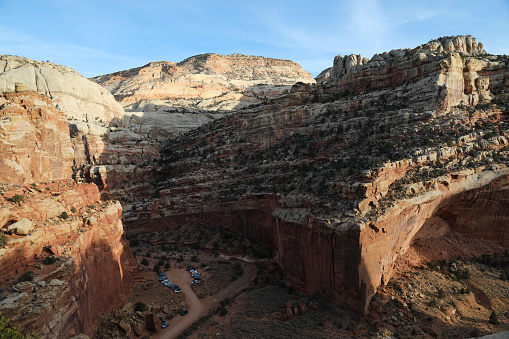 Grand Wash and Canyon at Capitol Reef National Park\nCassidy Arch Trail, Capitol Reef , Utah