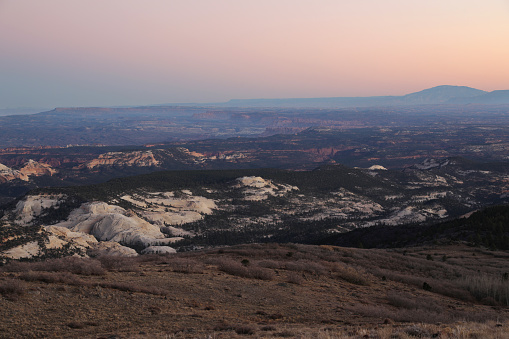 Sunset at Grand Staircase-Escalante National Monument\nUtah