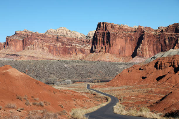 Scenic Drive at Capitol Reef National Park\nUtah