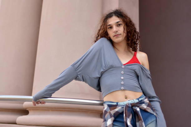 istock beautiful portrait trans woman 1388268787