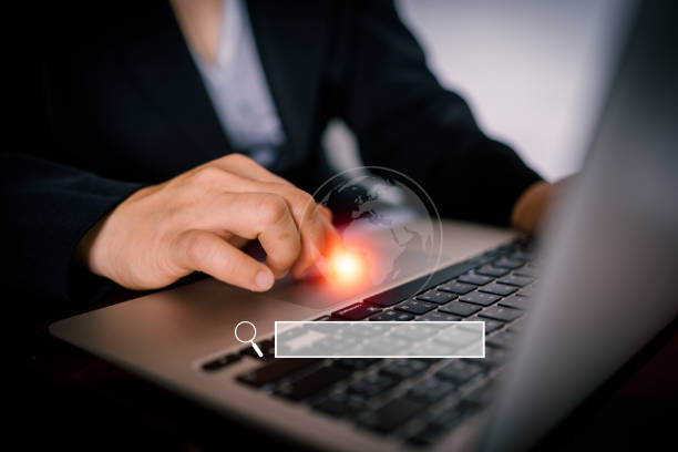istock Business women are using laptops to search the internet, working through the network, accessing information quickly and accurately 1388297898