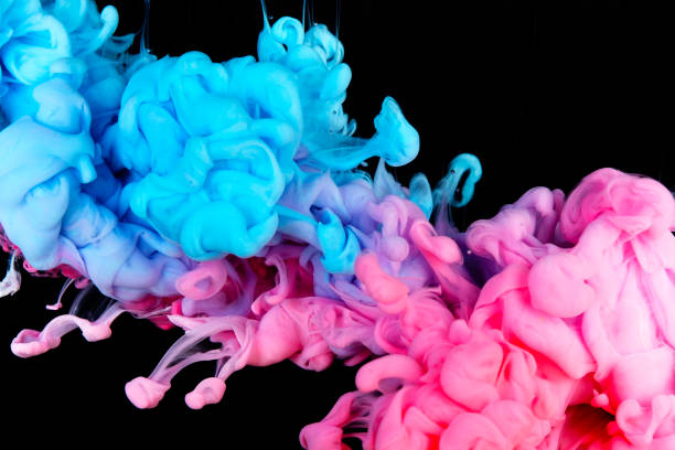 istock photo of paint falling into the water 1388308993