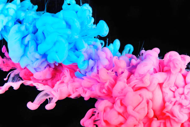 istock photo of paint falling into the water 1388308996