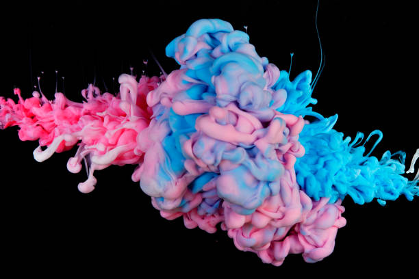 istock photo of paint falling into the water 1388309002