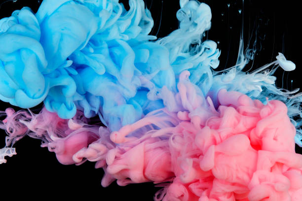 istock photo of paint falling into the water 1388309015