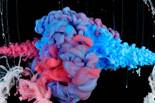 istock photo of paint falling into the water 1388309132