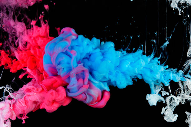 istock photo of paint falling into the water 1388309706