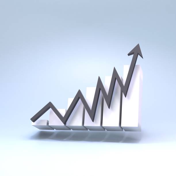 istock Icon marketing graph analyze. 3d model business theme and minimal concept 3d rendering. 1388313259