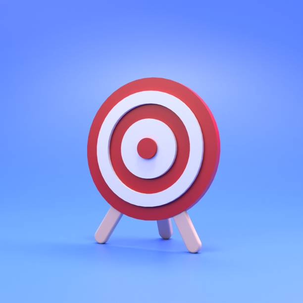 istock 3d illustration of darts or archery target. 3D renderer photo 1388313360