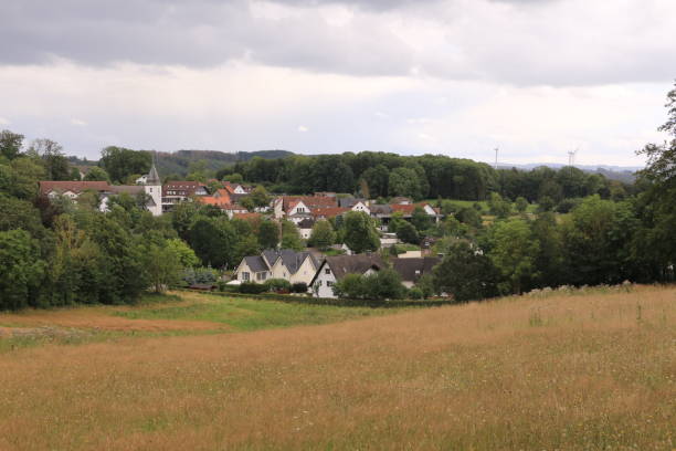 istock Beautiful summer day in Balve in Sauerland 1388314749