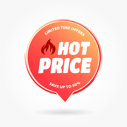 Hot Price Shopping Round Tag