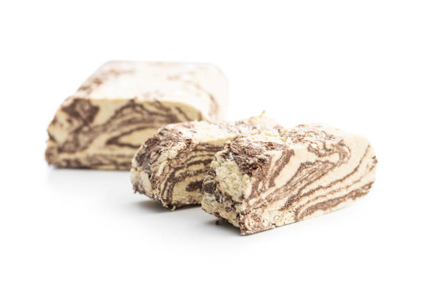 istock Sweet tahini halva. Turkish dessert. 1388326663