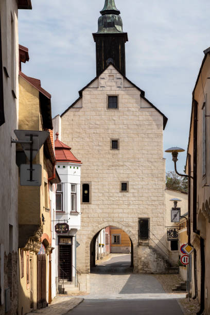 Old town Slavonice in Czech Republic