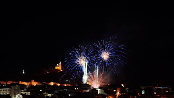istock Colorful fireworks, Veliko Tarnovo 1388330967