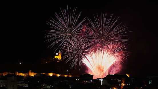 Colorful fireworks, Veliko Tarnovo