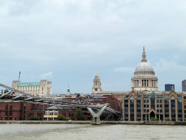 istock St Paul's Cathedral and Millennium bridge 1388331778