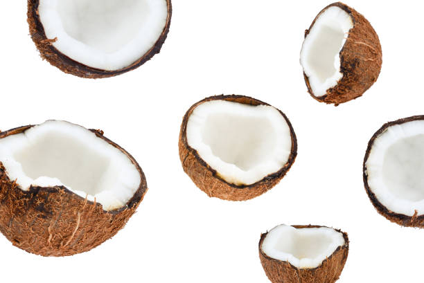 istock Coconut isolated on white background. Space for text or design. 1388332147