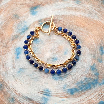 Gemstone jewelry, bracelets and necklaces