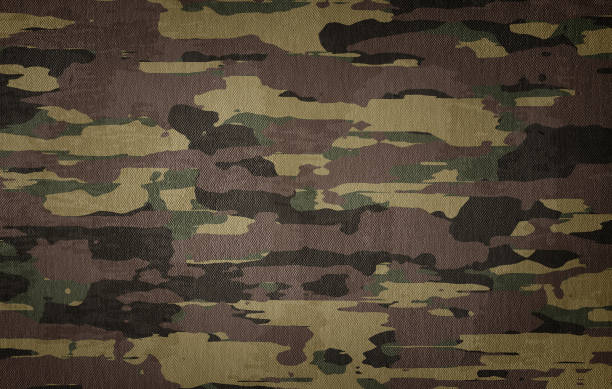 istock Camouflage cloth texture. Abstract background and texture for design. 1388342938