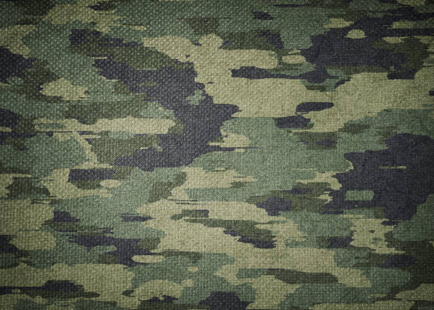 istock Camouflage cloth texture. Abstract background and texture for design. 1388342977