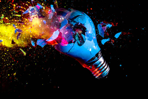 3,700+ Exploding Light Bulb Stock Photos, Pictures & Royalty-Free ...