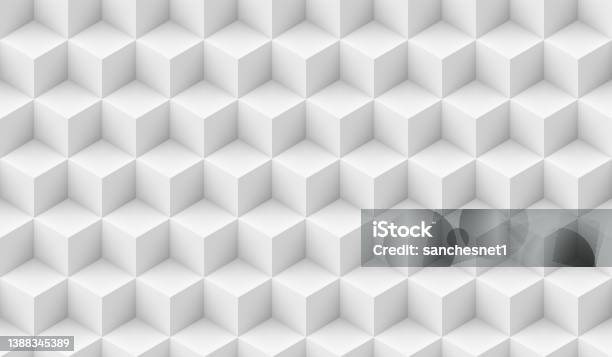 Vector Cube Pattern Cube Pattern Stock Illustration - Download Image Now - Abstract ...