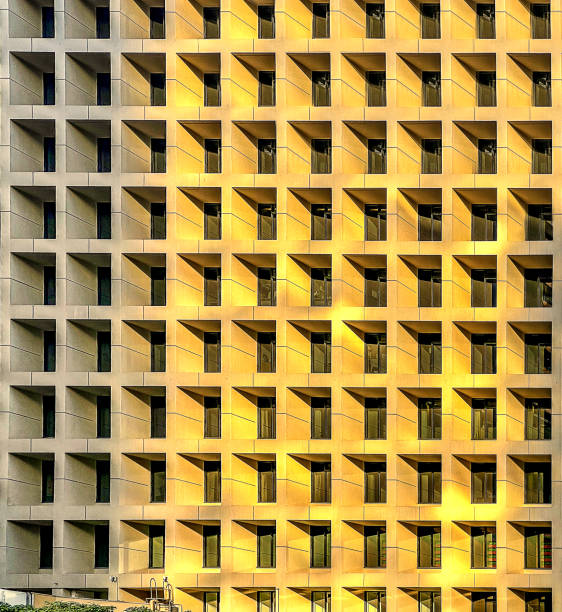 Window of a high-rise building in Central.