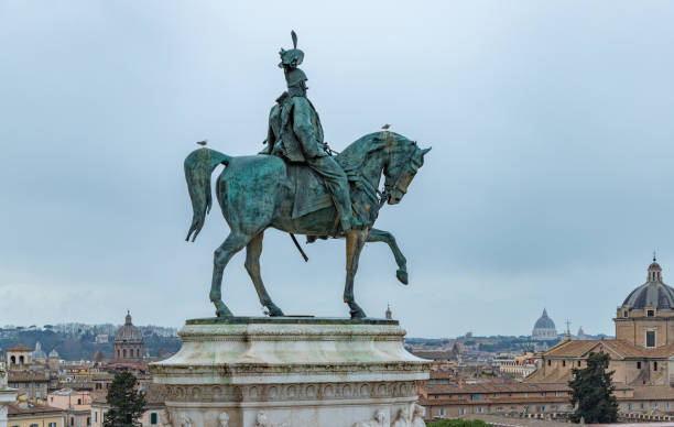 istock Equestrian Statue of Victor Emmanuel II 1388350221