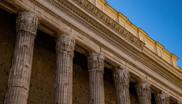 istock Temple of Hadrian 1388351019