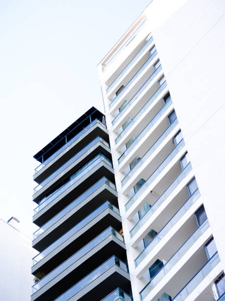 istock View of modern multistory residential building. 1388351662
