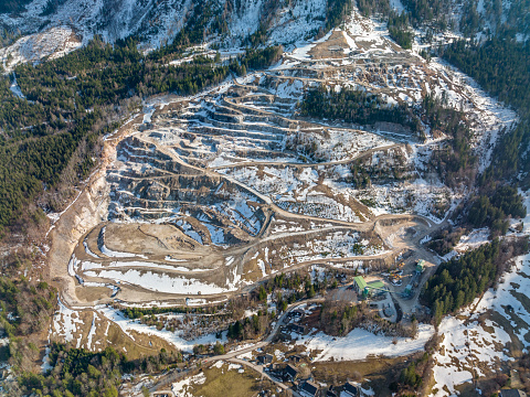 Gypsum Mine, Grundlsee, Austria