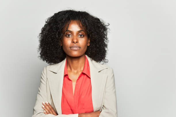 istock A businesswoman's portrait looking at the camera. 1388360063