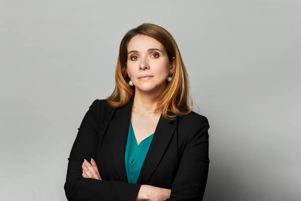 istock A businesswoman's portrait looking at the camera. 1388360090