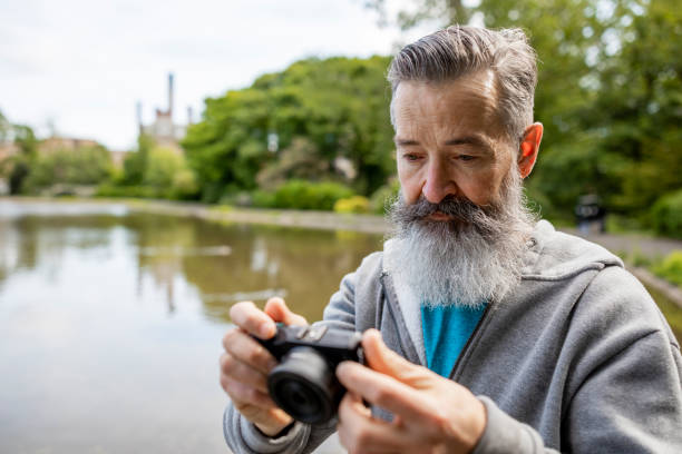 istock Proud of His Photograph 1388364526